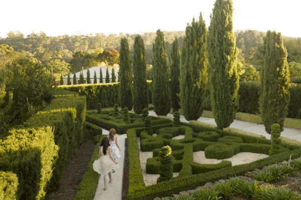 The Maze Garden at Villa Parma & The Mineral Springs Hotel